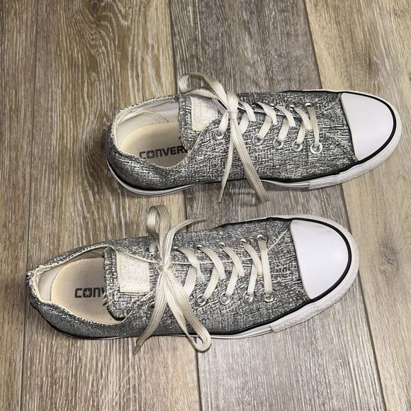 Converse Womens US Size 8 Chuck Taylor All Star 560302F Gray Sneaker Shoes - Picture 2 of 11